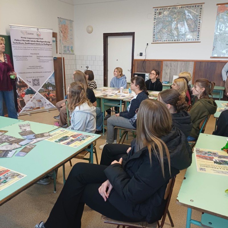 Pályaorientációs előadás a Hernádi Általános Iskolában